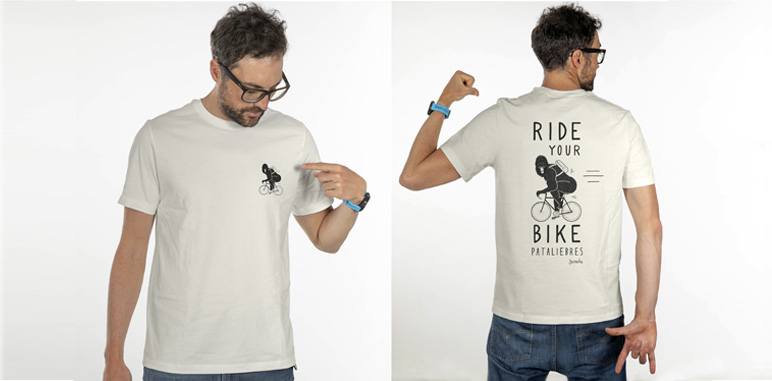 Camisetas "RIDE your BIKE Pataliebres"